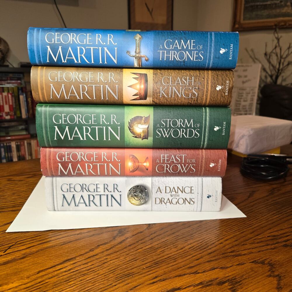 Game of Thrones Complete Series HardCover, New Books 1-5